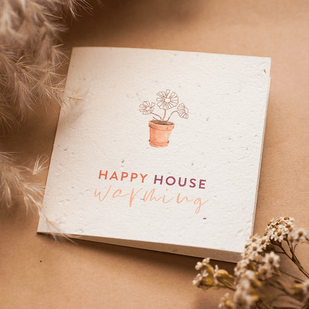 Happy House Warming Plantable Card