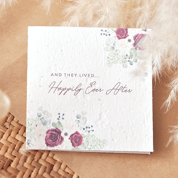 Happily Ever After Plantable Card