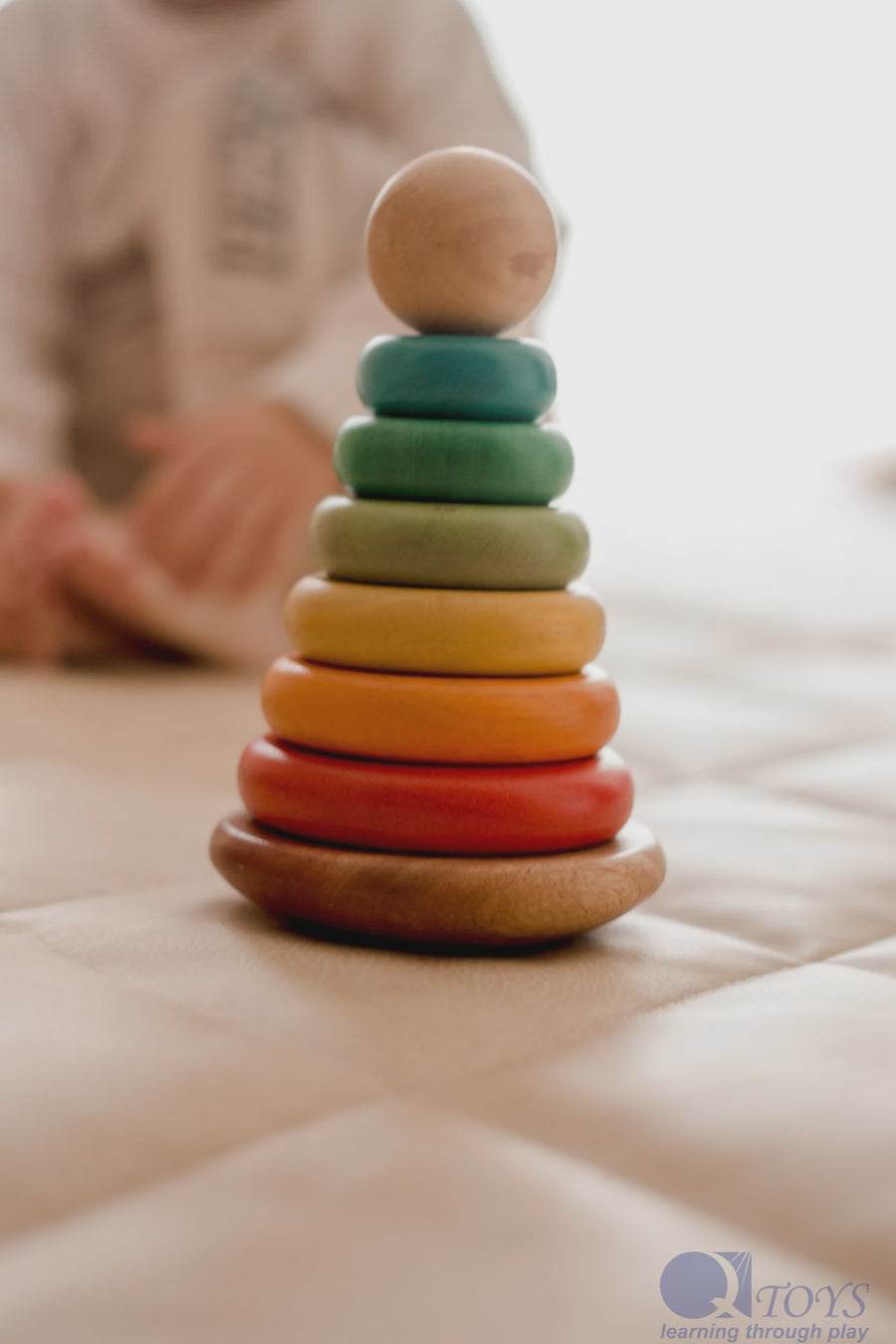 Bouncing Stacking Rings