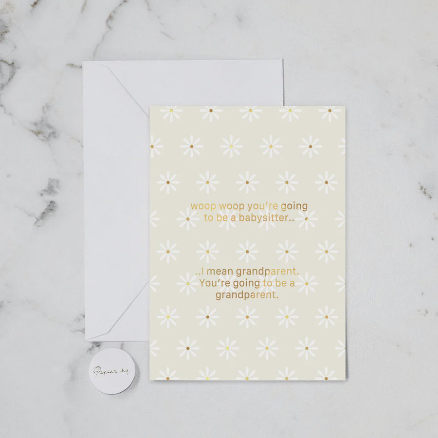 Daisy Grandparent Greeting Card