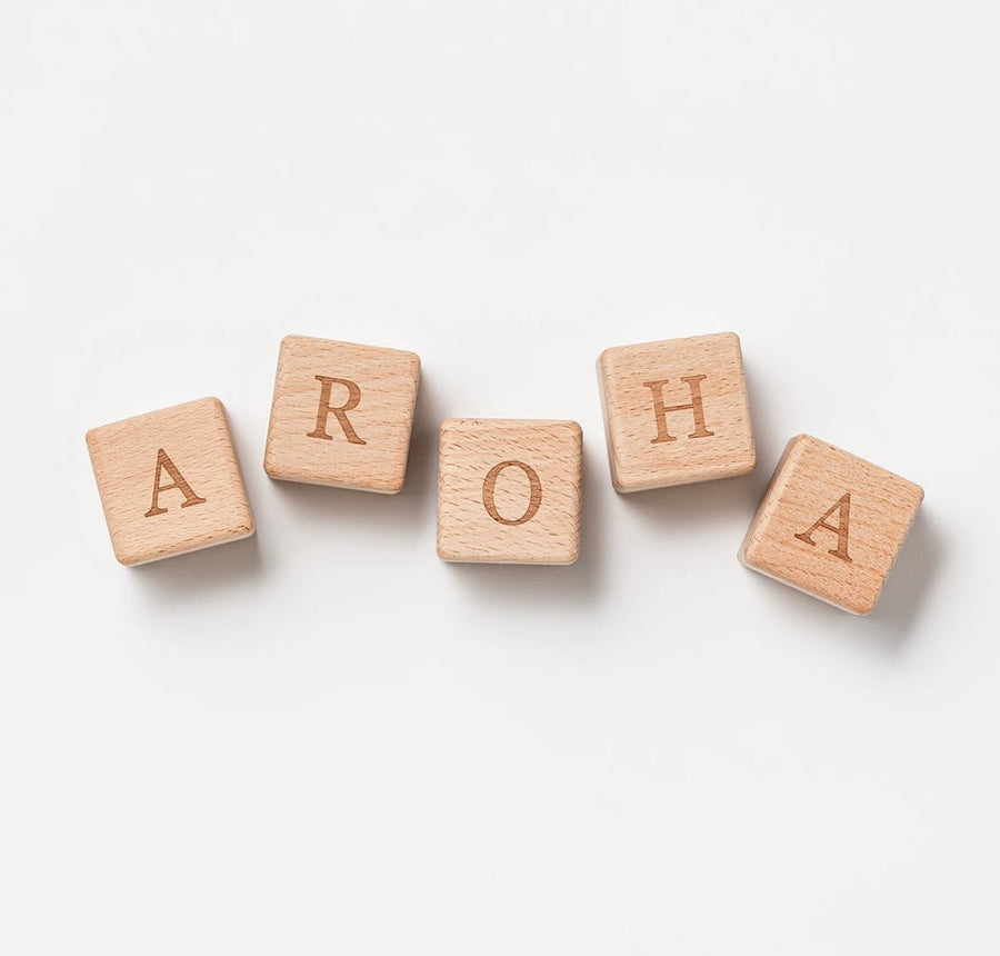 Aroha Wooden Block Set