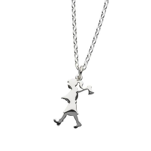 Girl With Axe Necklace 55cm