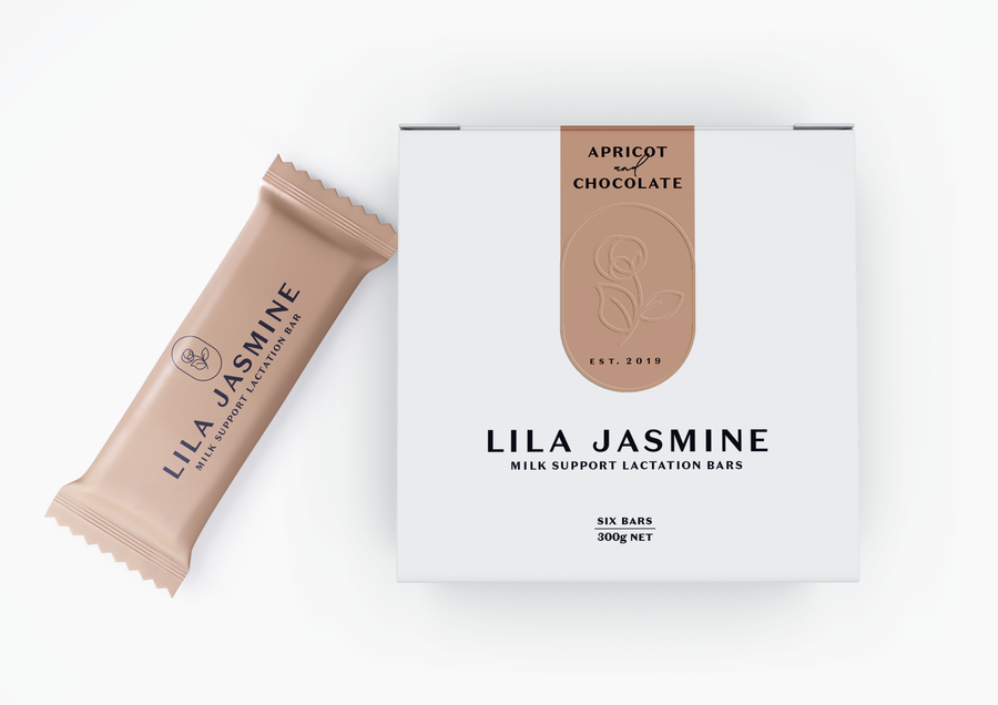 Apricot + Dark Chocolate Lactation Bars