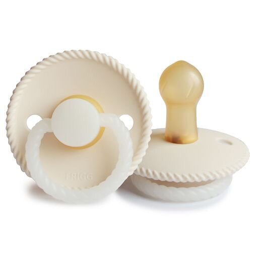 Rope Night Pacifier (Latex) Cream