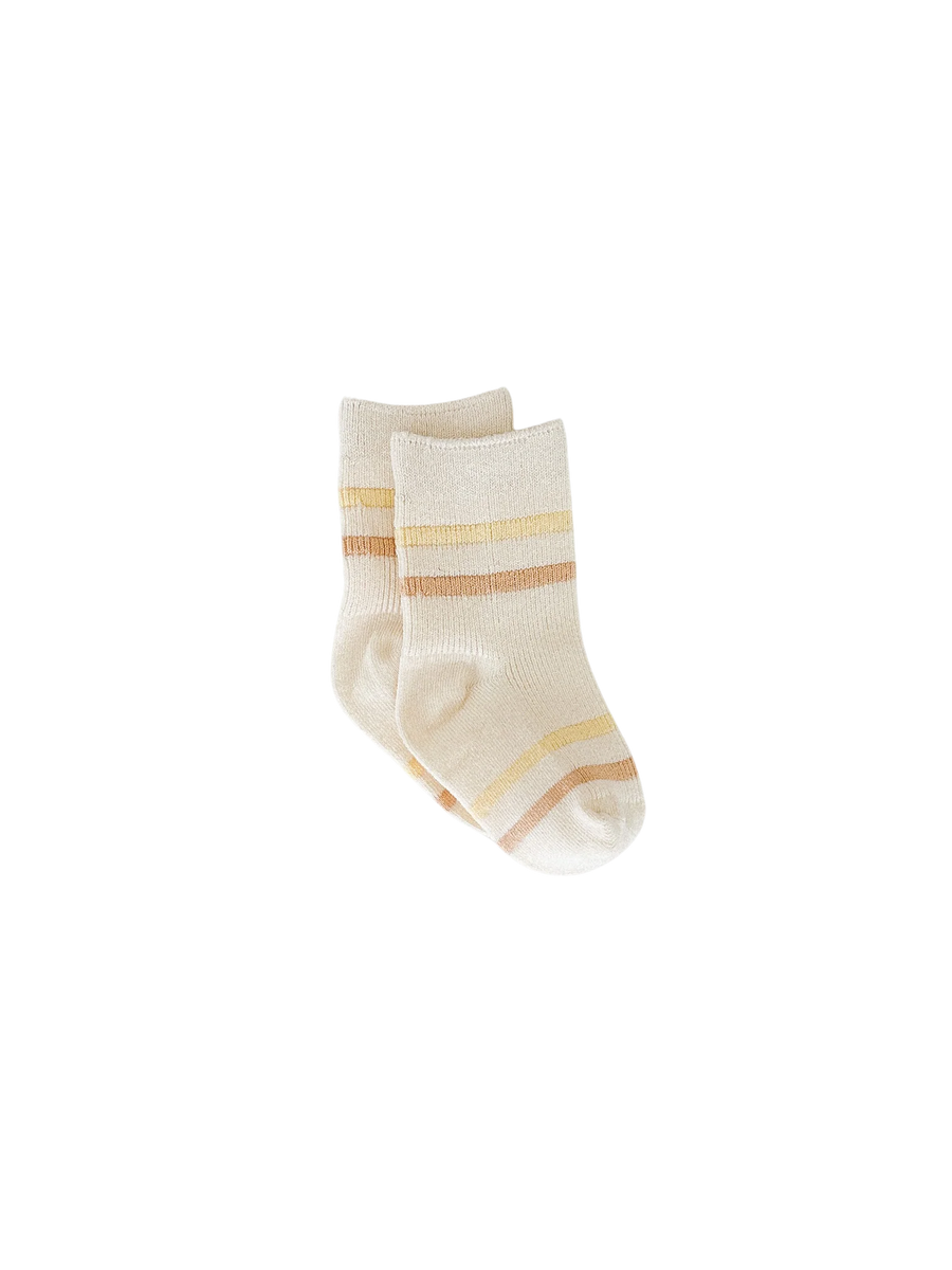 Vanilla Stripe Socks