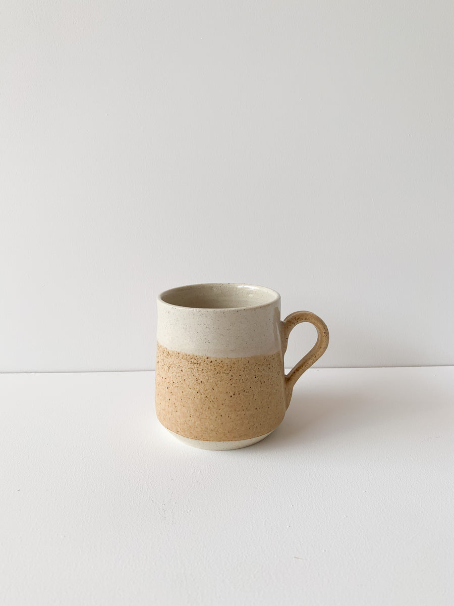 Earthy Orange Pyramid Mug