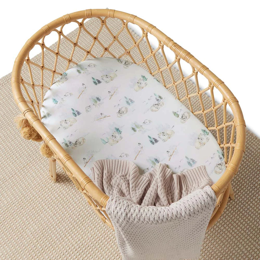 Arctic Bassinet Sheet