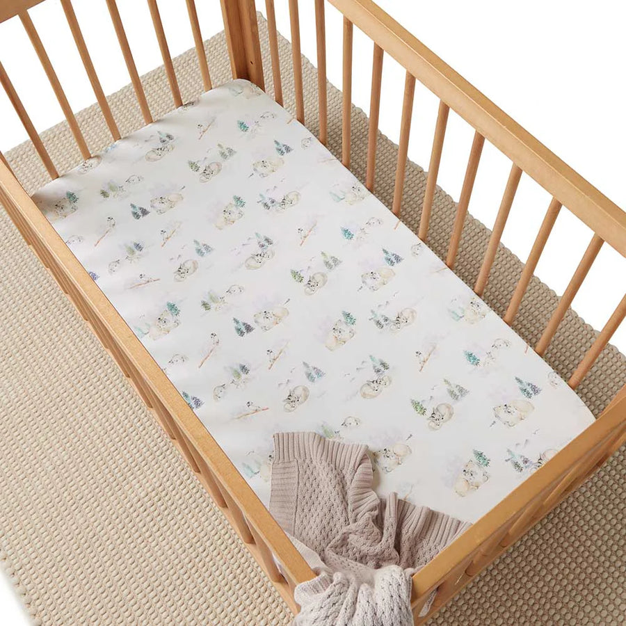 Arctic Cot Sheet