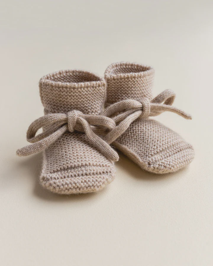 Merino Booties Sand