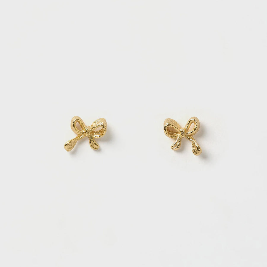 Bowie Gold Studs