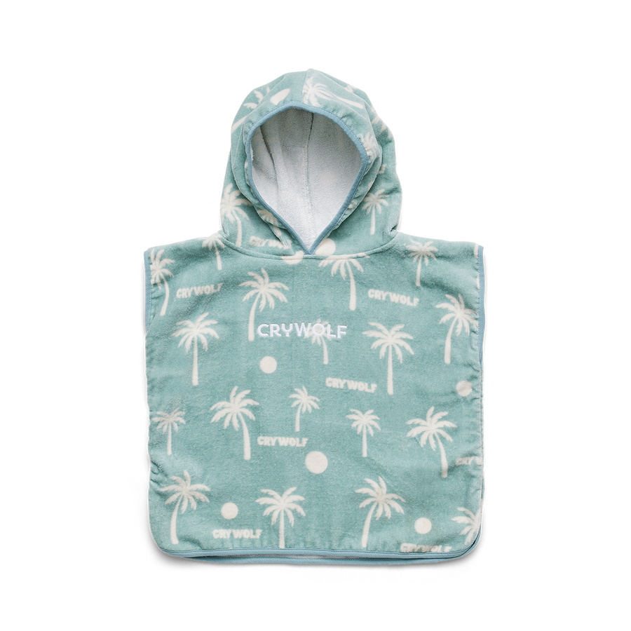 Hooded Towel Pacific Blue