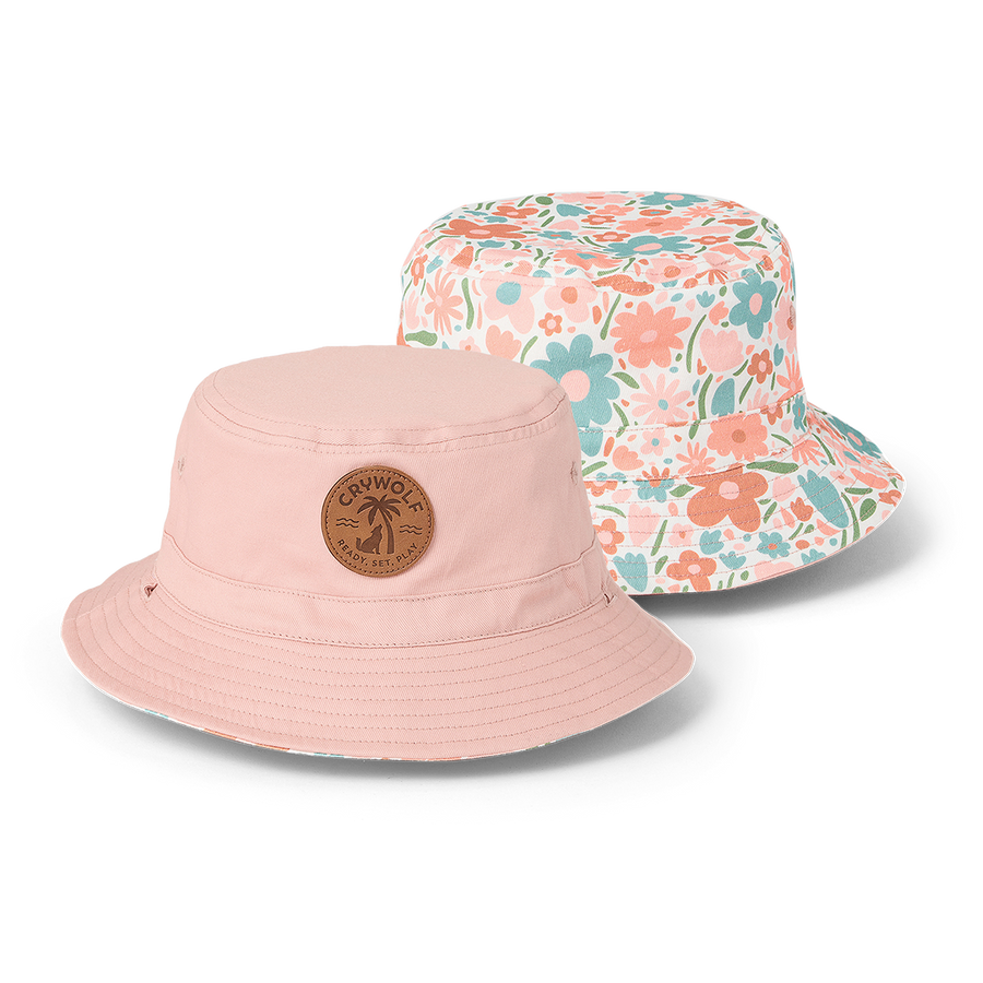 Reversible Bucket Hat Flower Market