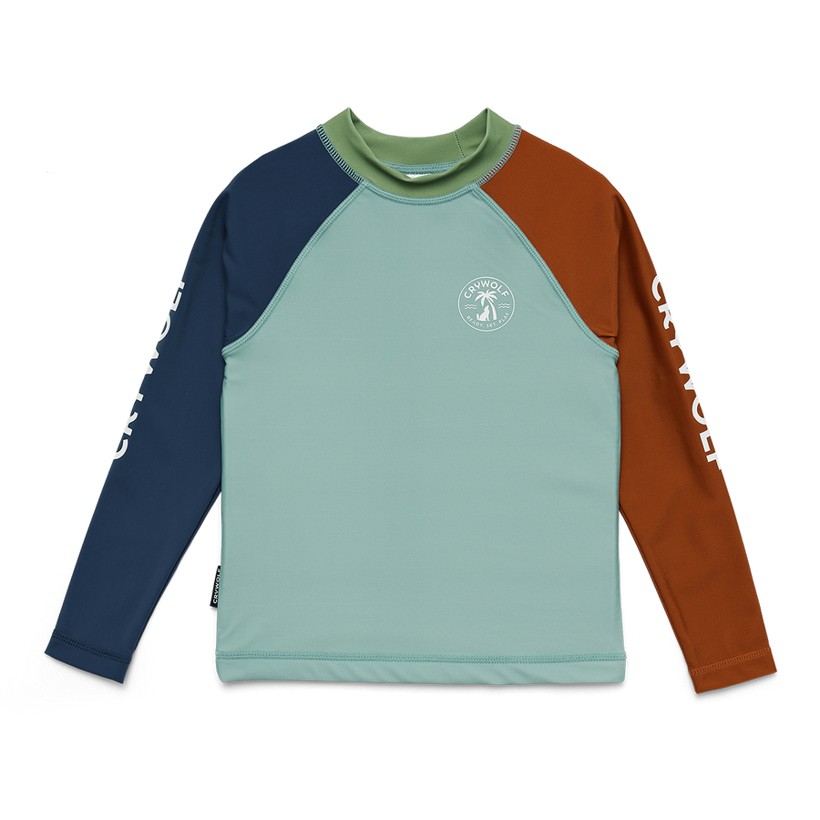 Rash Vest Ocean Colour Block