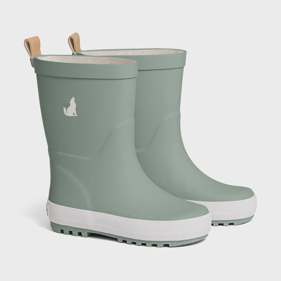 Rain Boots Moss