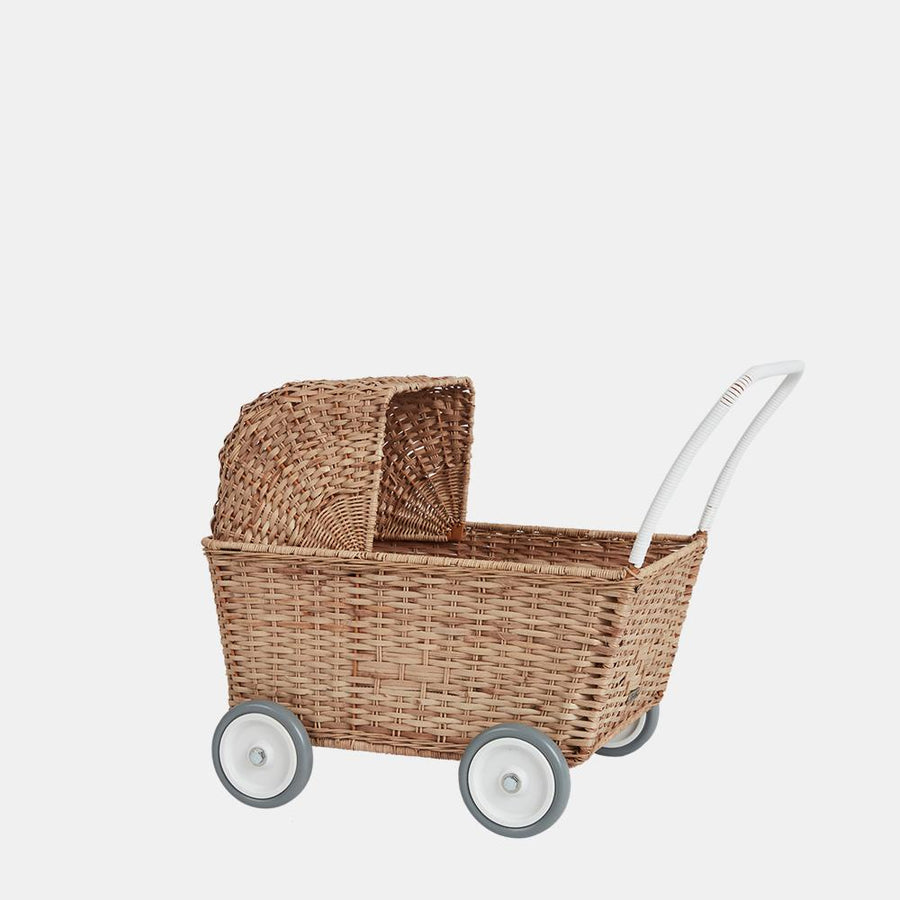 Rattan Strolley Natural (extra shipping fee applies )