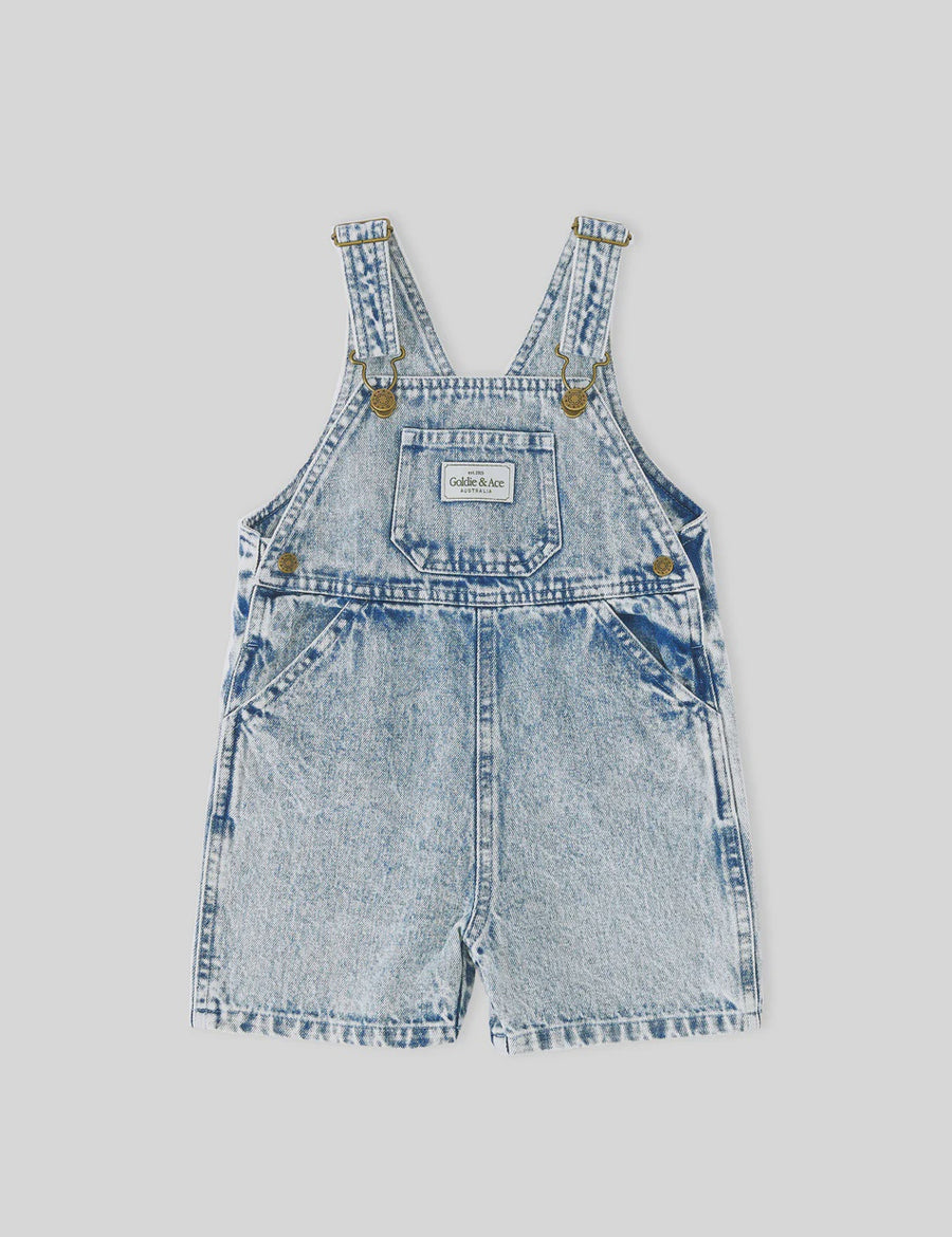 Burton Vintage Washed Denim Overalls