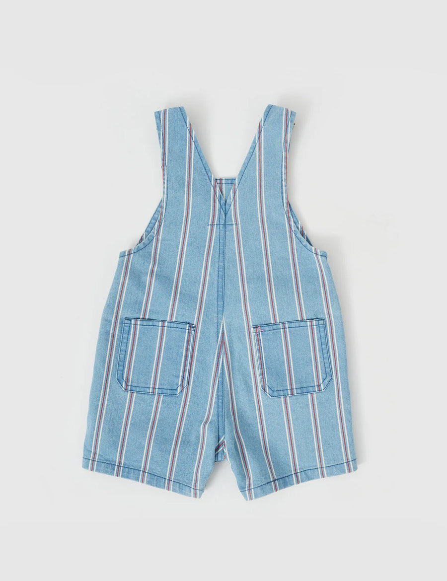 Burton Classic Stripe Denim Overalls