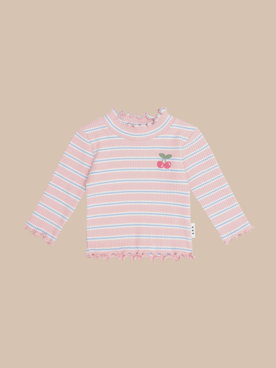 Candy Stripe Rib Skivvy