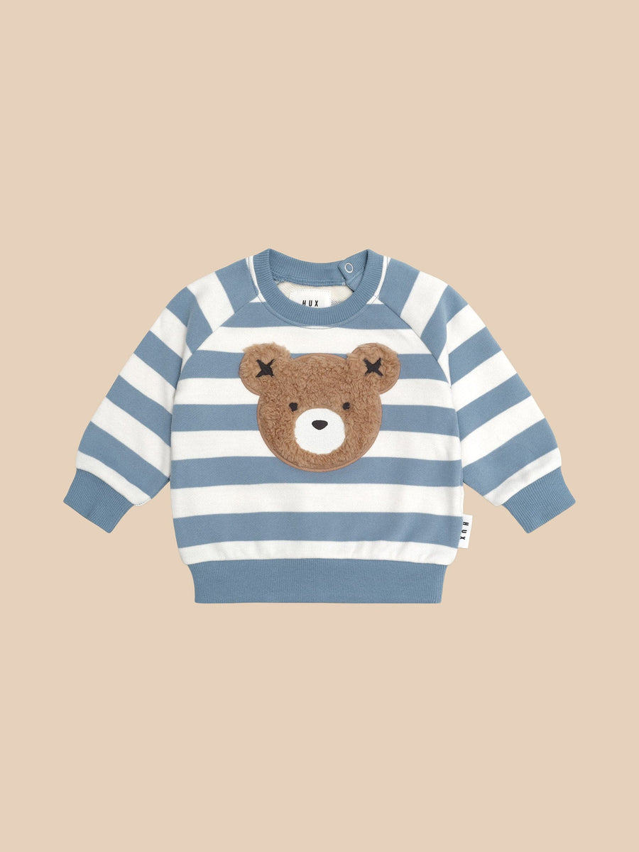 Furry Hux Stripe Sweatshirt