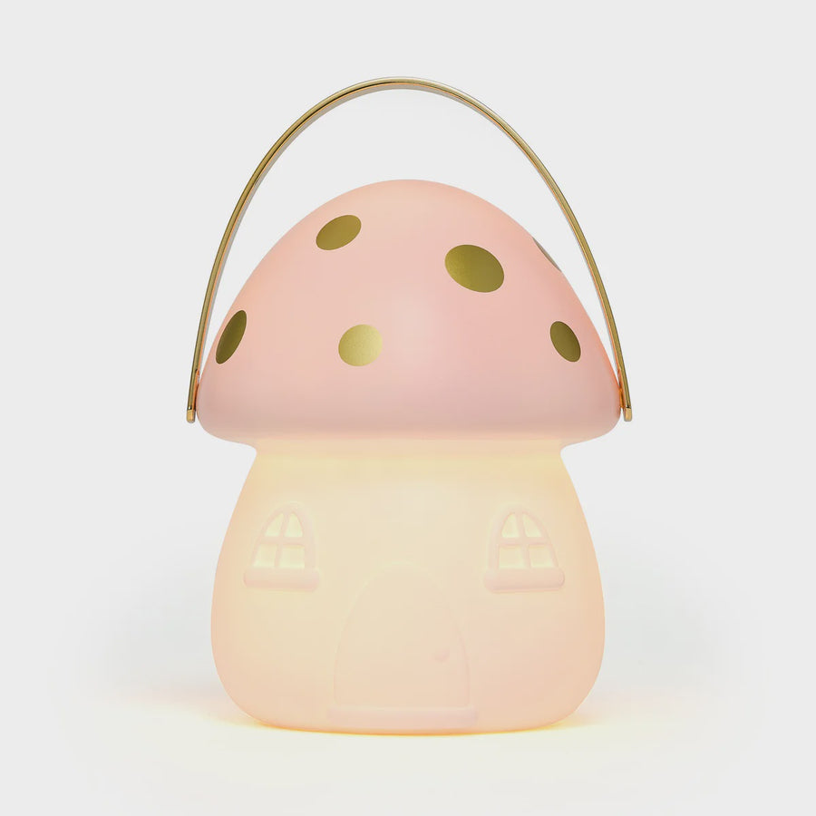 Mini Fairy Carry Lantern Pink/Gold