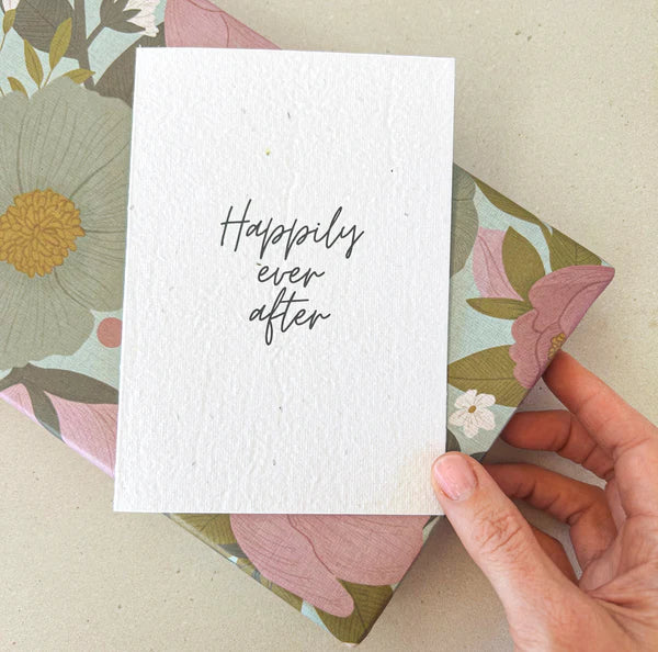 Happily ever after Blooming Card