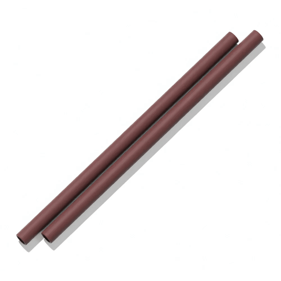 Silicone Straw 2pk Coco