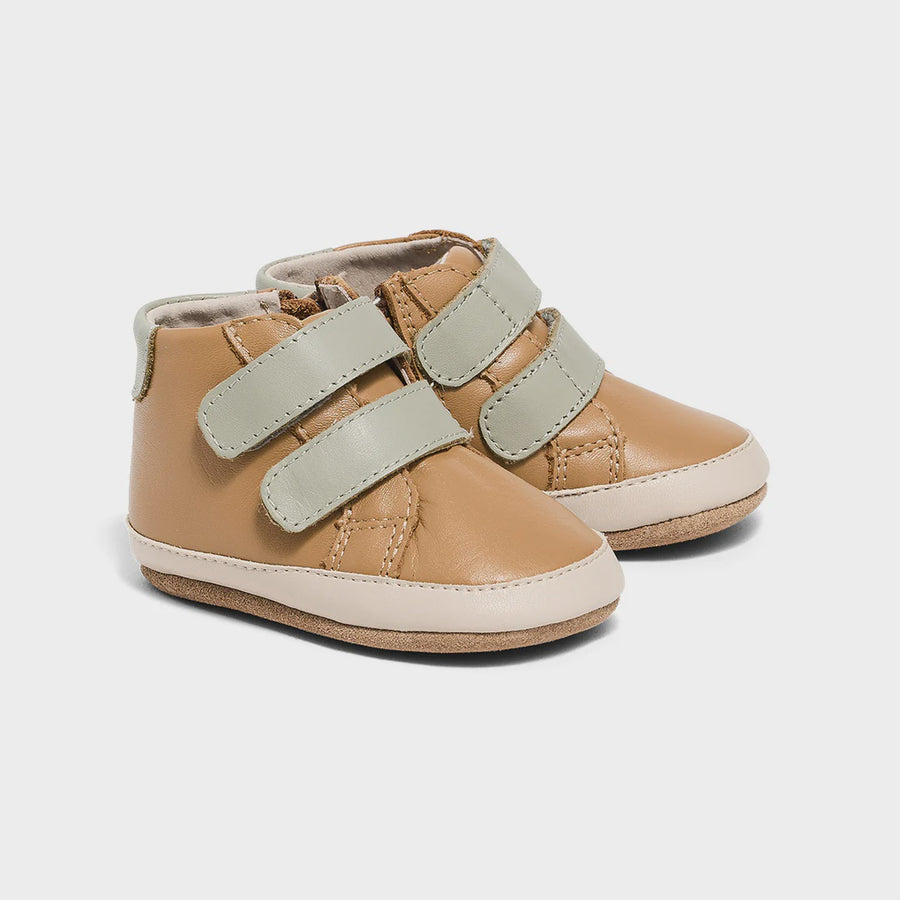 Baby Hi Top Tan/ Sage