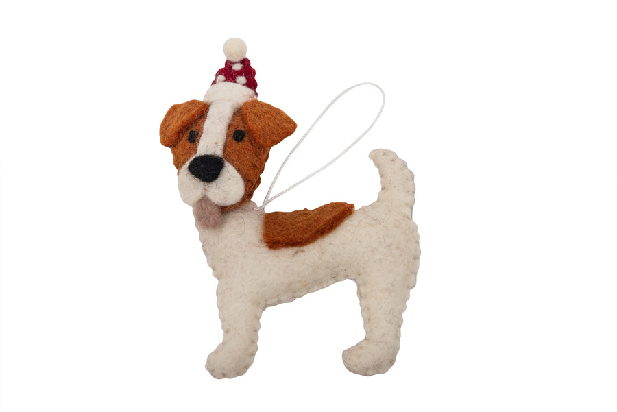 Pashom Christmas Decoration - Jack Russell