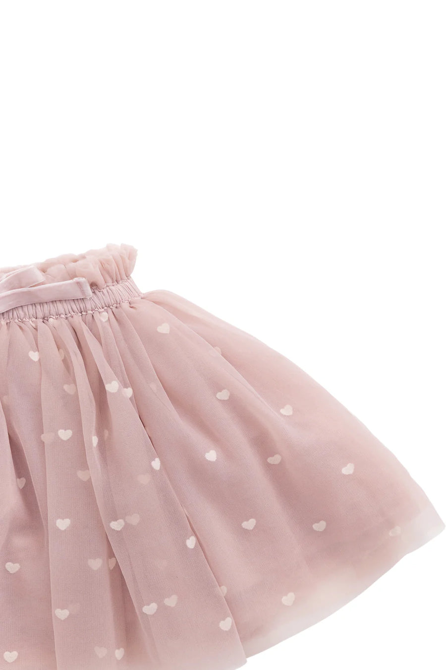 Lottie Skirt - Petite Heart Rose Smoke