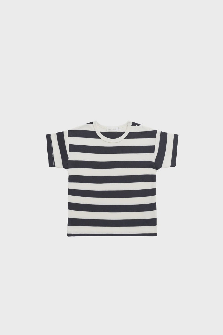 Hunter Tee - Wide Stripe Solar System/Cloud