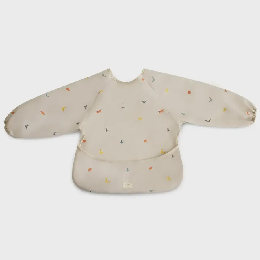 Long Sleeved Bib Dinosaurs