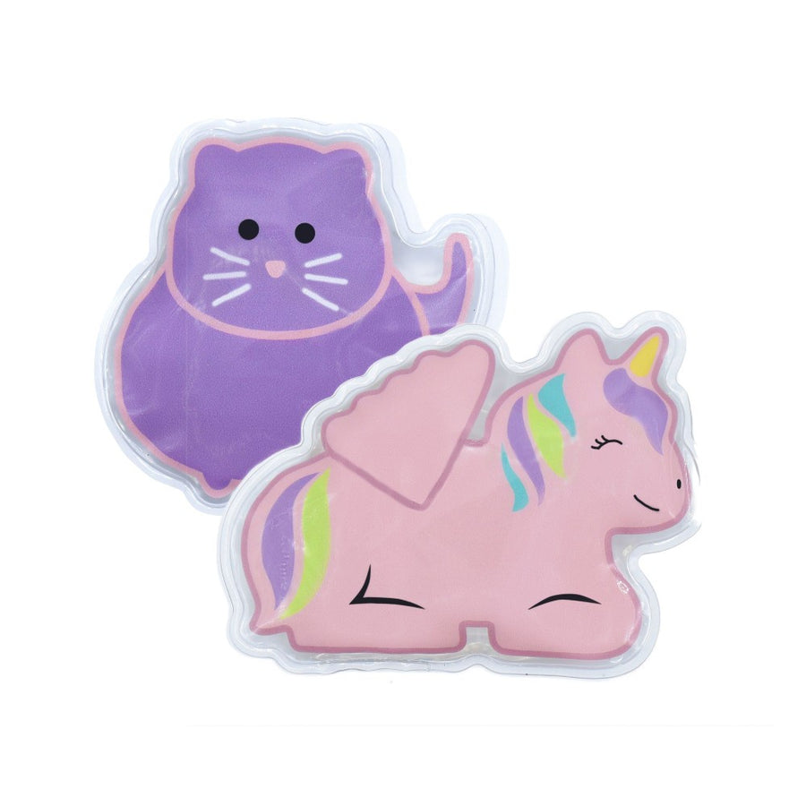 Gel Ice Pack 2 - Unicorn + Cat