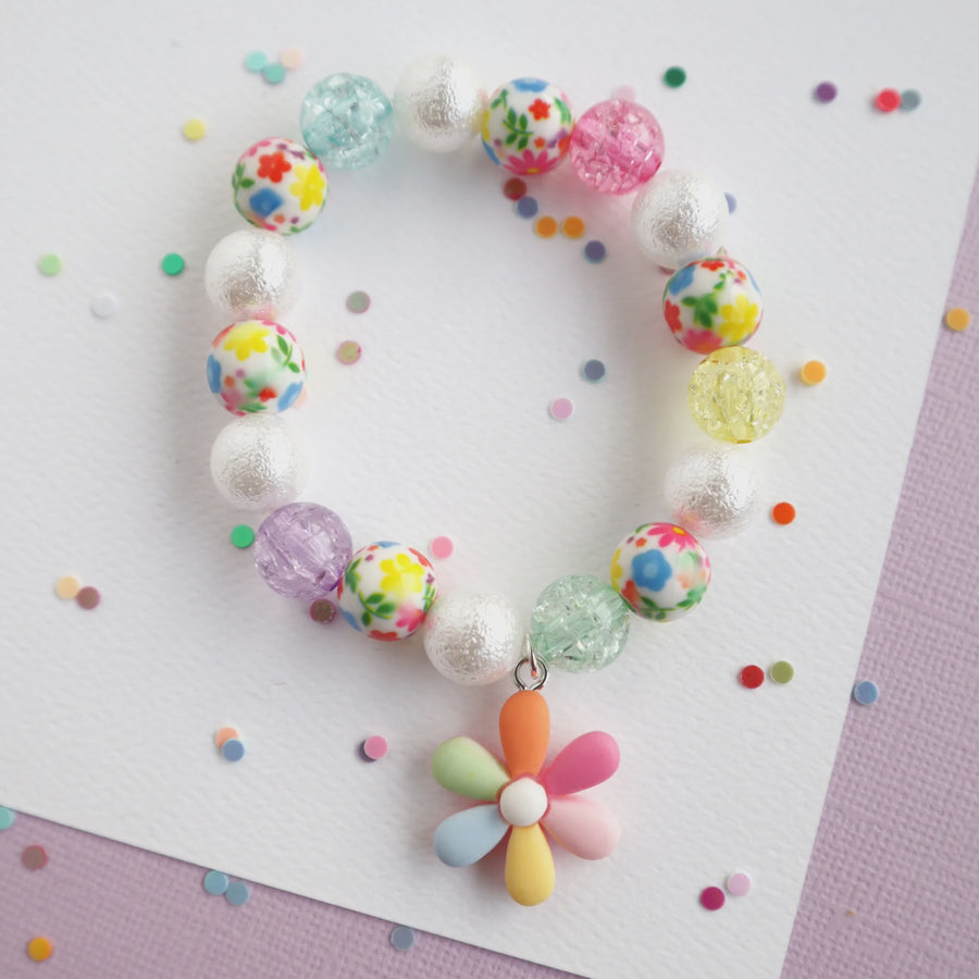 Rainbow Petal Bracelet