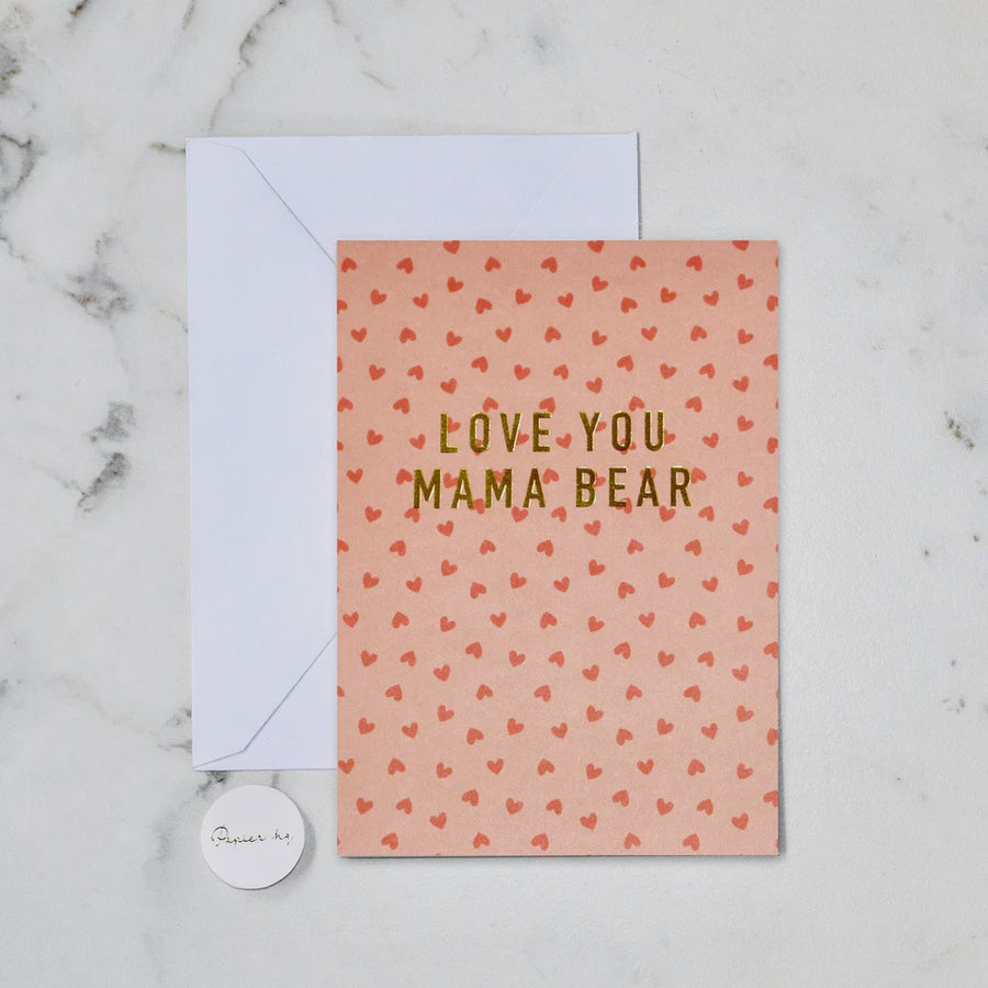 Mama Bear Greeting Card