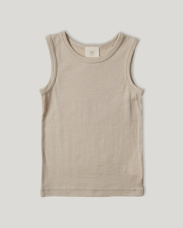 Merino Singlet Mushroom