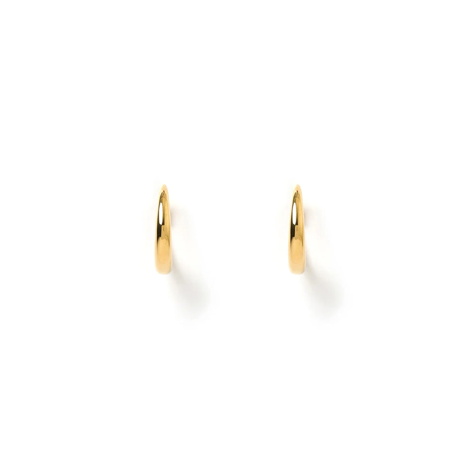 Riley Gold Hoop Earrings - Small