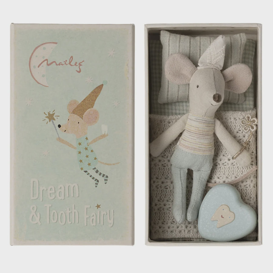 Tooth Fairy Mouse in Box - Little Brother