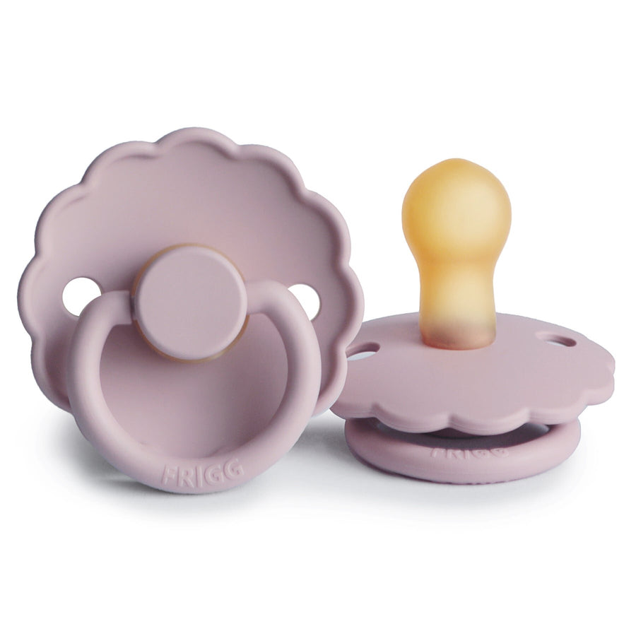 Daisy Pacifier (Latex) Soft Lilac