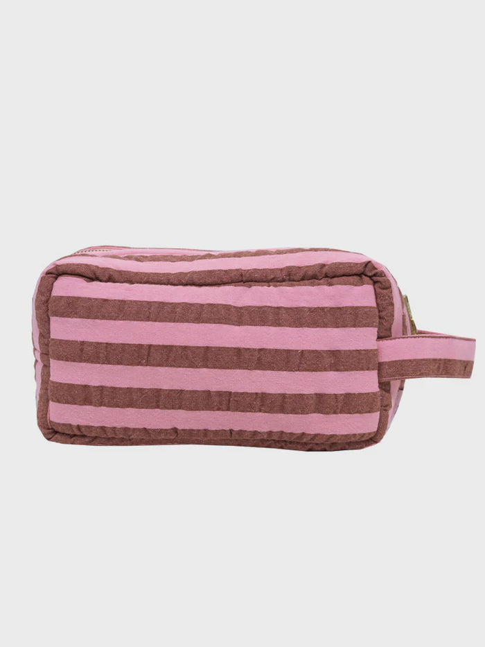 Sundae Seersucker Dopp Kit