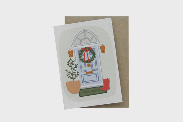 Seasons Greetings Blooming Card