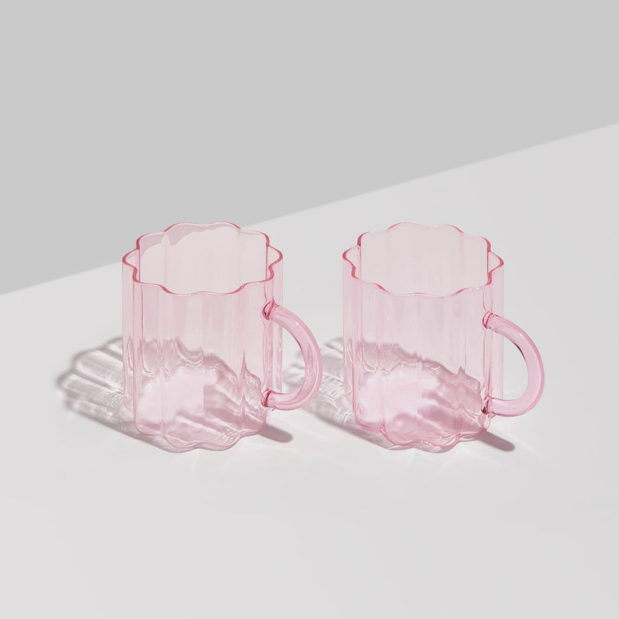 Wave Mugs Pink