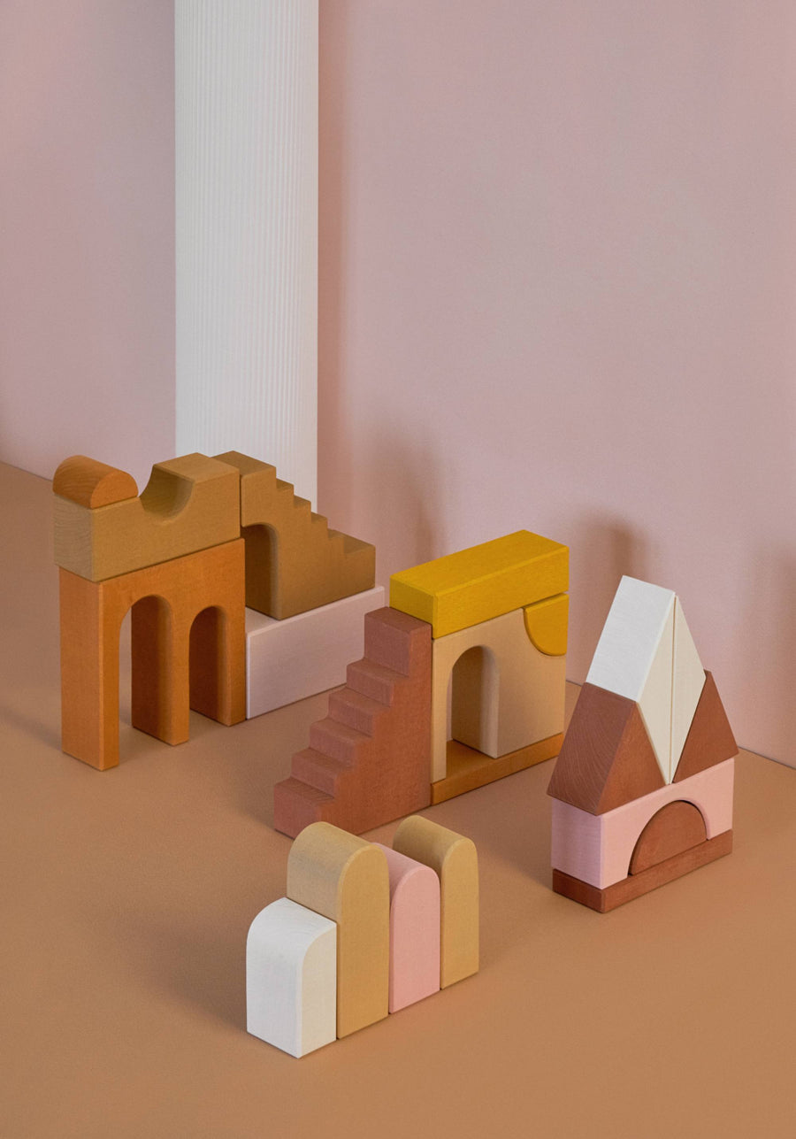 Apartment Building Blocks Set