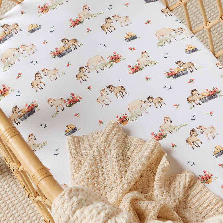 Pony Pals Bassinet Sheet