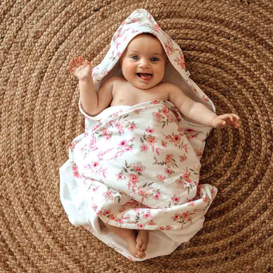 Camille Organic Hooded Baby Towel