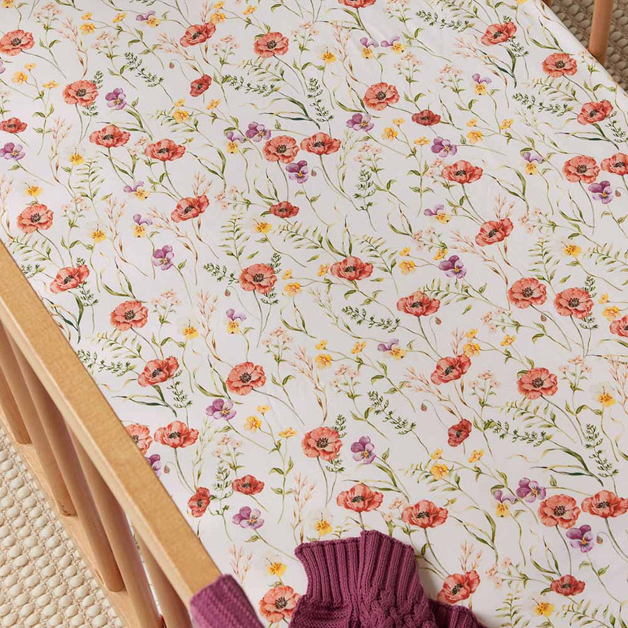 Meadow Cot Sheet