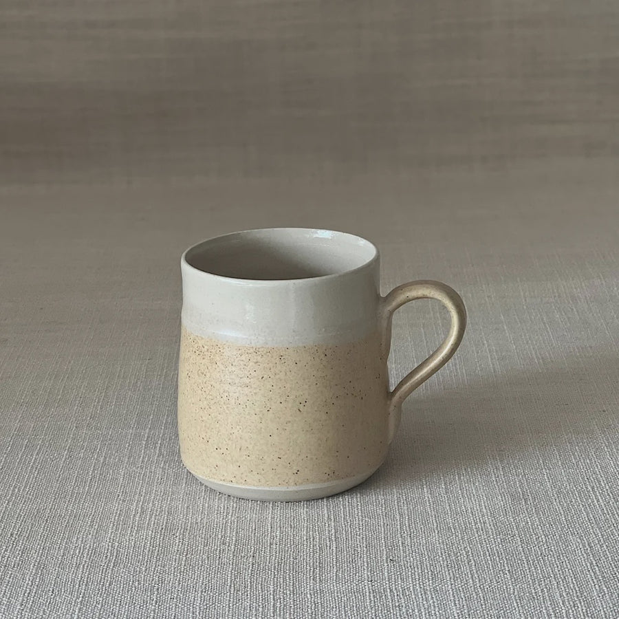 Earthy Orange Pyramid Mug