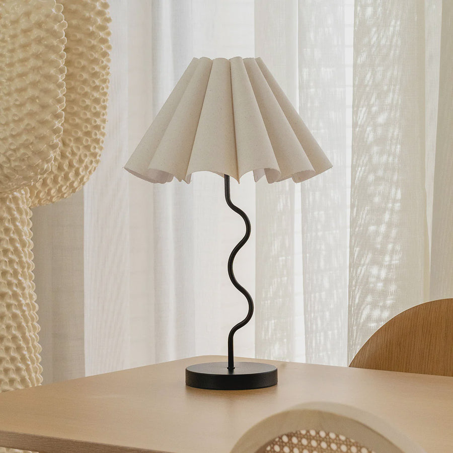 Cora Table Lamp Black