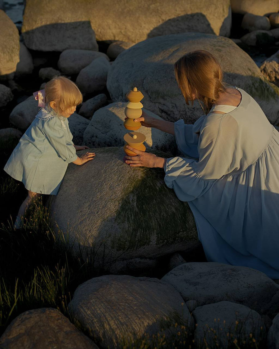 Small Sculpture Stacking Tower