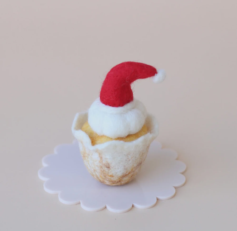 Santa Hat Muffin