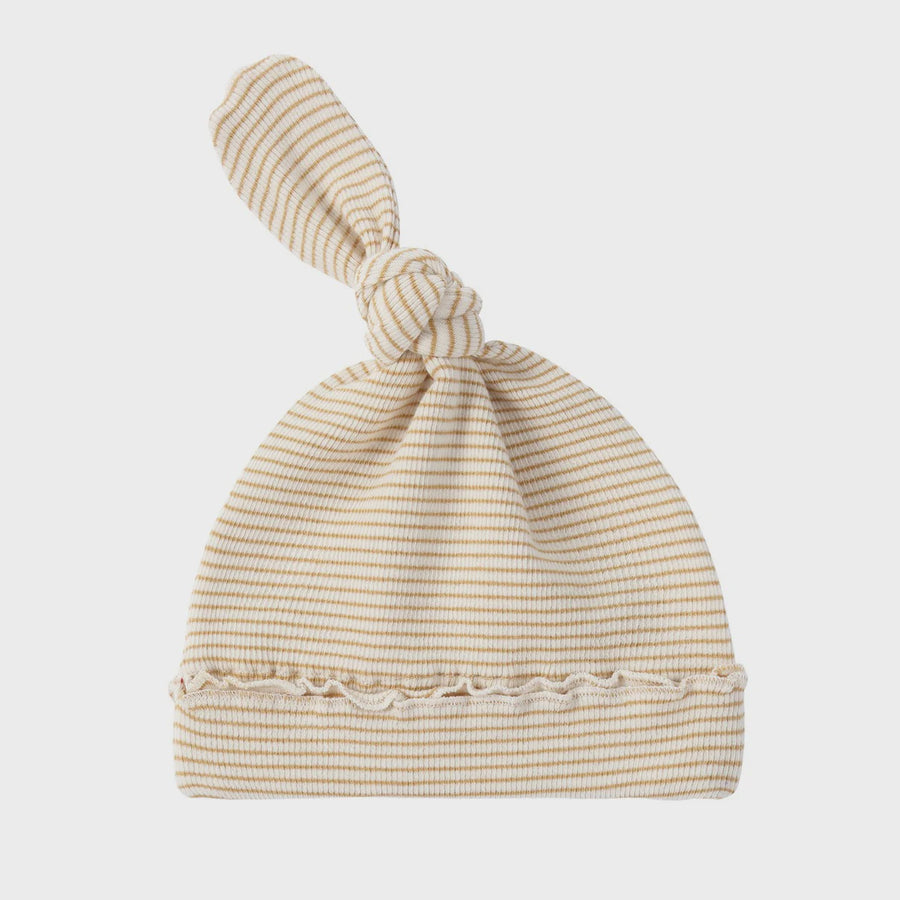 Organic Knotted Hat Honey